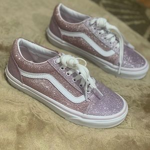 Sparkly Girls Vans